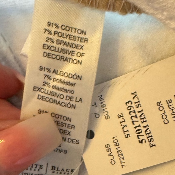 White jeans from White House Black Market! New with tags! - Picture 3 of 10